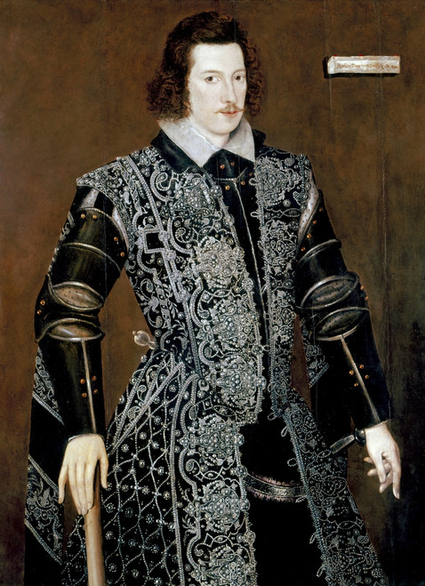Sir Robert Devereux /N(1566-1601). Robert Devereux, 2Nd Earl Of Essex. Painting By William Segar, 1590. Poster Print by Granger Collection - Item # VARGRC0109974