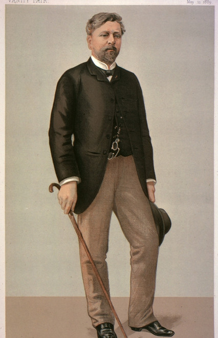 Alexandre Gustave Eiffel /N(1832-1923). French Engineer. Lithograph, 1889, By Jean Baptiste Guth. Poster Print by Granger Collection - Item # VARGRC0026889