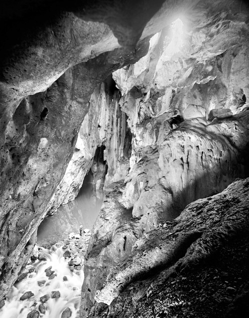 Choy, Mexico: Cave. /Ninterior Of A Cave In Choy, Mexico. A Spring Inside The Cave Is The Source Of The Rio Choy. Photographed By William Henry Jackson, Late 19Th Century. Poster Print by Granger Collection - Item # VARGRC0123638