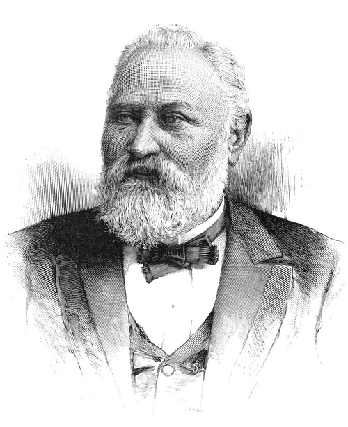 Claus Spreckels (1828-1908). /Namerican (German-Born) Sugar Manufacturer In Hawaiian Islands. Wood Engraving, Late 19Th Century. Poster Print by Granger Collection - Item # VARGRC0071306