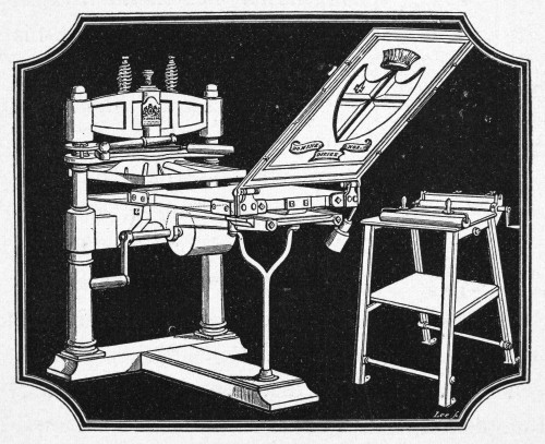 Printing Press, 1820. /Ncoggers Press, London, England, 1820. Line Engraving, 19Th Century. Poster Print by Granger Collection - Item # VARGRC0097321