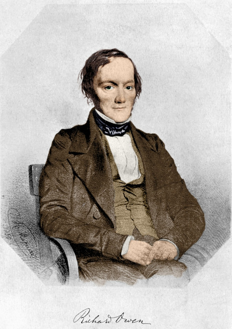Richard Owen, English Paleontologist Poster Print by Science Source