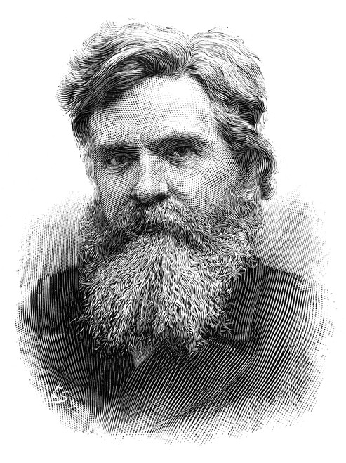 Edward Eggleston /N(1837-1902). American Methodist Cleric And Writer. Wood Engraving, 1891. Poster Print by Granger Collection - Item # VARGRC0068533