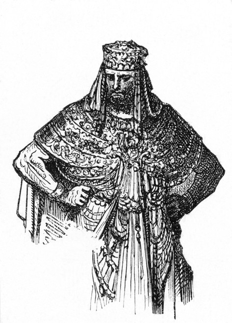 絵画 KING King Nebuchadnezzar's Statue Mosaic - GoodSalt