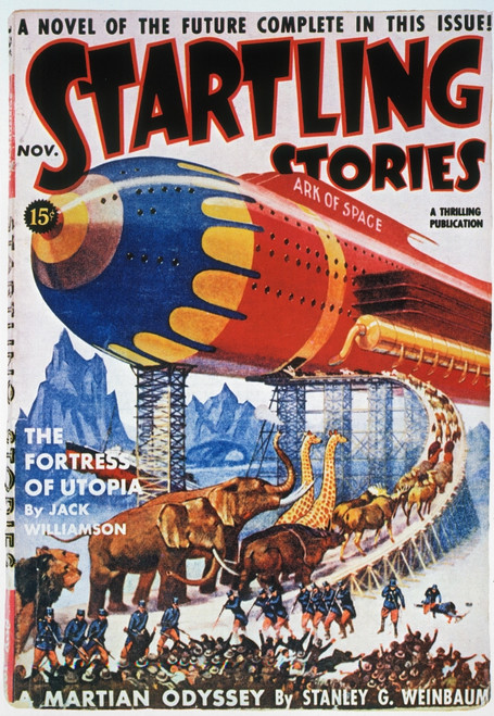 Magazine Cover, 1939. /Namerican Science-Fiction Magazine Cover. Poster Print by Granger Collection - Item # VARGRC0061339