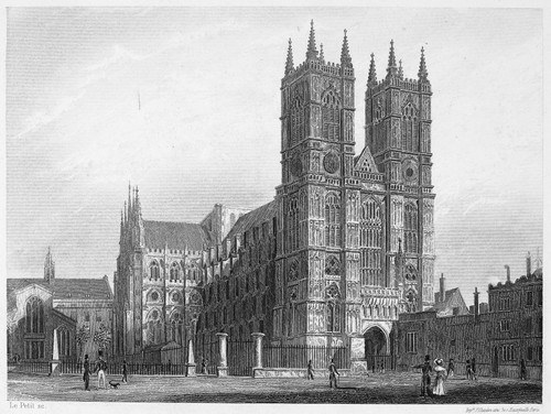 London: Westminster Abbey. /Nsteel Engraving, French, C1850. Poster Print by Granger Collection - Item # VARGRC0045490
