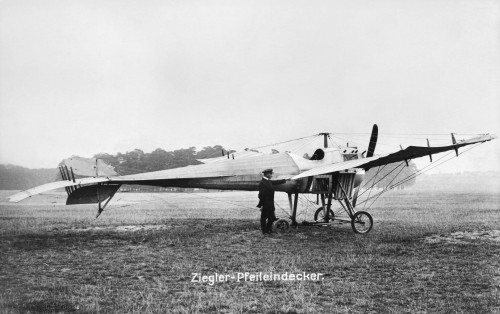 German Monoplane, 1910. /Nziegler-Pfeileindecker Monoplane, C1910. Poster Print by Granger Collection - Item # VARGRC0048587