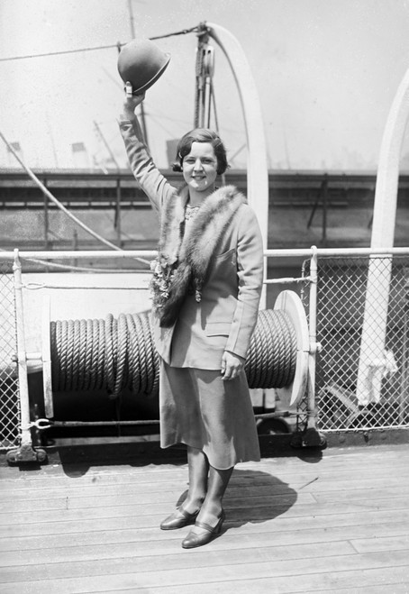Gertrude Ederle (1906-2003). /Namerican Swimmer. Photograph, C1922. Poster Print by Granger Collection - Item # VARGRC0525760