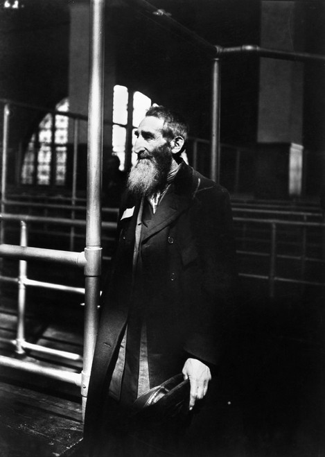 Ellis Island: Immigrant. /Na Russian Jewish Immigrant At Ellis Island, New York City. Photograph By Lewis Hine, C1905. Poster Print by Granger Collection - Item # VARGRC0117558