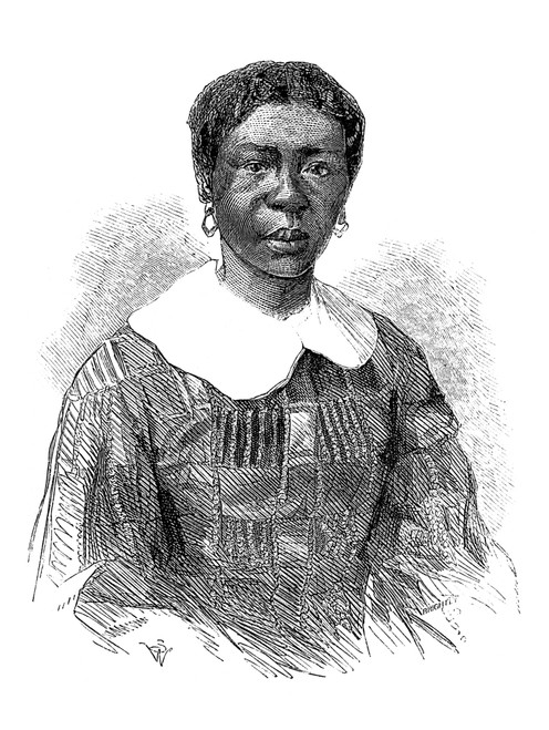 Harriet Robinson Scott /N(1815?-1876). American Slave And Wife Of Dred Scott'S Wife. Wood Engraving After A Photograph, 1857, Shortly After The Emancipation Of The Scott Family. Poster Print by Granger Collection - Item # VARGRC0030174