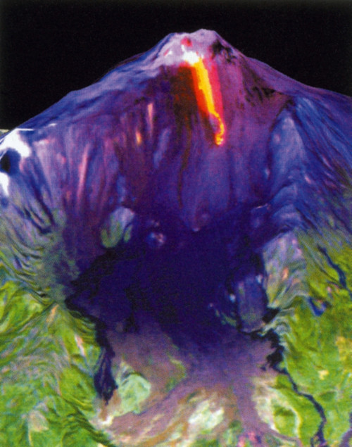 Mount Etna, Satellite Image Poster Print by Science Source - Item # VARSCIBQ5852