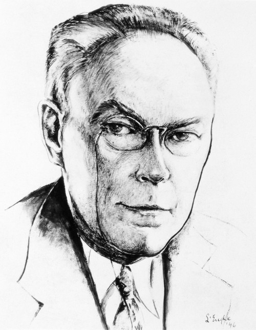 James Branch Cabell /N(1879-1958). American Writer. Drawing, 1946, By William L'Engle. Poster Print by Granger Collection - Item # VARGRC0058907