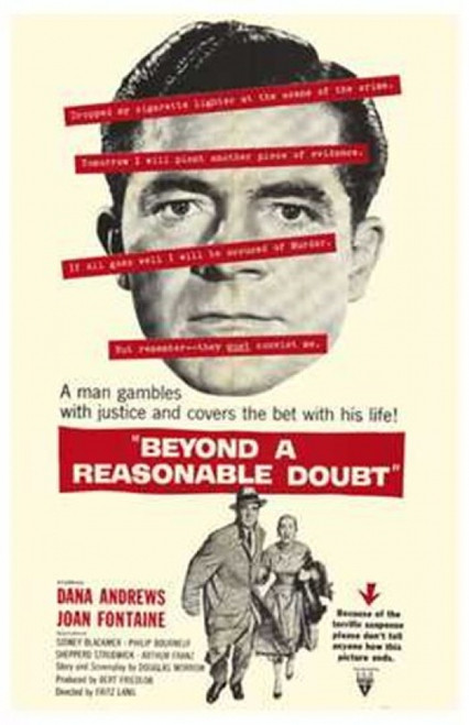 Beyond a Reasonable Doubt Movie Poster (11 x 17) - Item # MOV209608