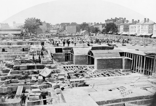Albany: State Capitol. /Nconstruction Of The New York State Capitol Building At Albany. Photographed 2 April 1870. Poster Print by Granger Collection - Item # VARGRC0091902