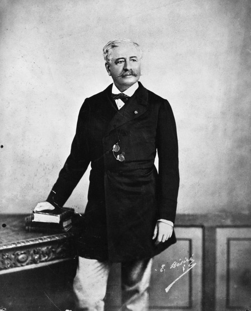 Lesseps (1805-1894). /Nvicomte Ferdinand Marie De Lesseps. French Diplomat And Developer Of The Suez And Panama Canals. Poster Print by Granger Collection - Item # VARGRC0176285