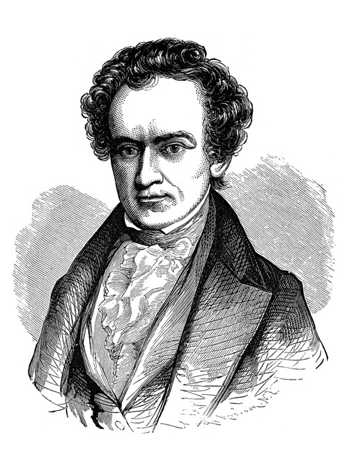 Stephen Fuller Austin /N(1793-1836). American Colonizer In Texas. Wood Engraving, 19Th Century. Poster Print by Granger Collection - Item # VARGRC0006231