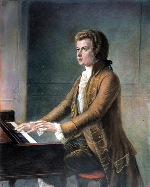 Wolfgang Amadeus Mozart (1756-1791) - Stock Image - C014/8595 - Science  Photo Library