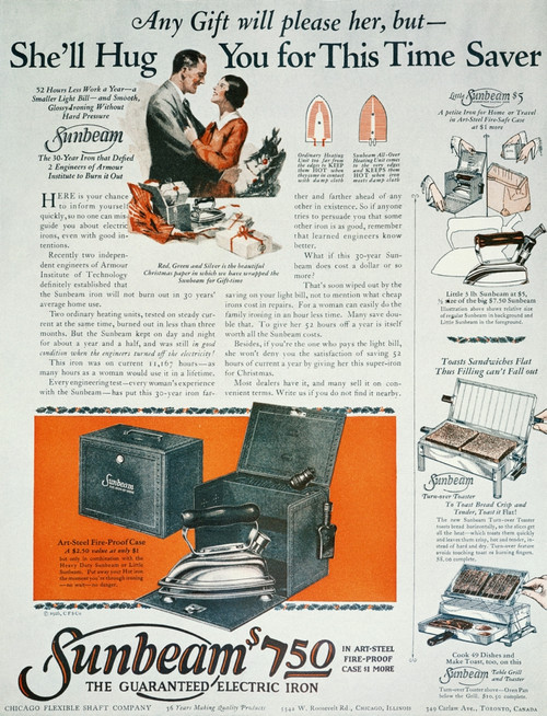 Home Appliance Ad, 1926. /Namerican Magazine Advertisement, 1926. Poster Print by Granger Collection - Item # VARGRC0010130 Home Appliance Ad, 1926. /Namerican Magazine Advertisement, 1926. Poster Print by Granger Collection - Item # VARGRC0010130