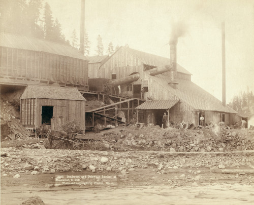 South Dakota: Deadwood. /Nthe Deadwood And Delaware Smelter At Deadwood, South Dakota. Photograph By John Grabill, 1890. Poster Print by Granger Collection - Item # VARGRC0111690 South Dakota: Deadwood. /Nthe Deadwood And Delaware Smelter At Deadwood, South Dakota. Photograph By John Grabill, 1890. Poster Print by Granger Collection - Item # VARGRC0111690