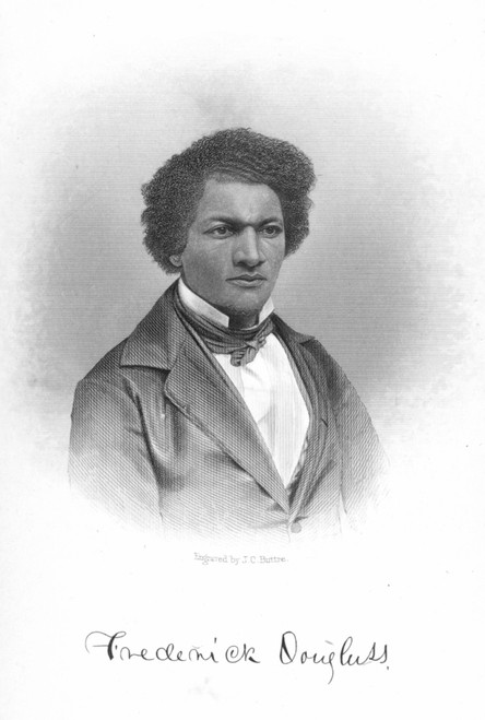 Frederick Douglass /N(C1817-1895). American Reformer. Steel Engraving, American, 1854. Poster Print by Granger Collection - Item # VARGRC0005892