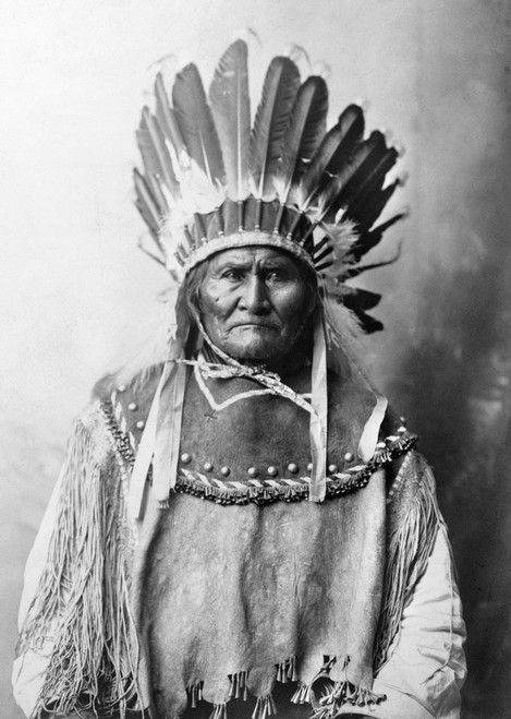 Geronimo (1829-1909). /Namerican Apache Leader. Photograph By Aaron Canady, C1907. Poster Print by Granger Collection - Item # VARGRC0114301