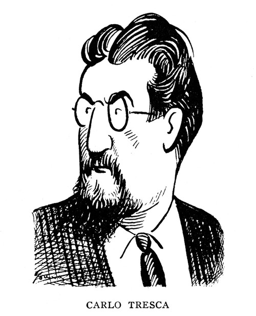 Carlo Tresca (C1877-1943). /Nitalian-American Syndicalist Writer And Editor. Caricature By Art Young. Poster Print by Granger Collection - Item # VARGRC0071464
