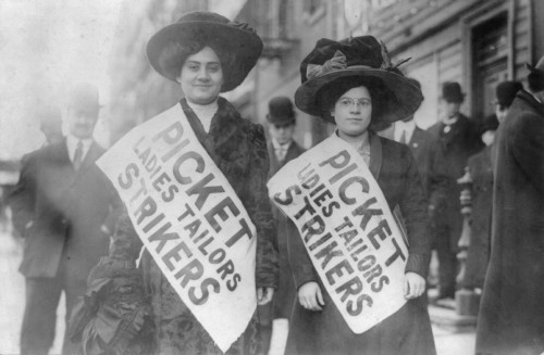 New York City: Strike, 1910. /Ntwo Women Strikers On A Picket Line During A Garment Worker Strike In New York City, 1910. Poster Print by Granger Collection - Item # VARGRC0118005 New York City: Strike, 1910. /Ntwo Women Strikers On A Picket Line During A Garment Worker Strike In New York City, 1910. Poster Print by Granger Collection - Item # VARGRC0118005