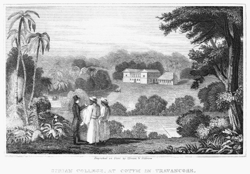Missionary College, 1837. /Nthe Missionary Syrian College, At Cotym, In Travancore, Southern India. Steel Engraving, 1837. Poster Print by Granger Collection - Item # VARGRC0045651 Missionary College, 1837. /Nthe Missionary Syrian College, At Cotym, In Travancore, Southern India. Steel Engraving, 1837. Poster Print by Granger Collection - Item # VARGRC0045651