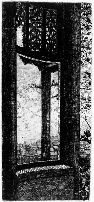 Peking: Forbidden City. /Nthe Forbidden City, Peking, China. Etching, C1925, By Ella Ely. Poster Print by Granger Collection - Item # VARGRC0121675