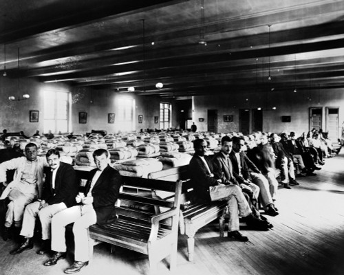 Insane Asylum, 1912. /Ninterior Of Ward No. 3 'Male Insane,' At Philadelphia General Hospital, 1912. Poster Print by Granger Collection - Item # VARGRC0125622