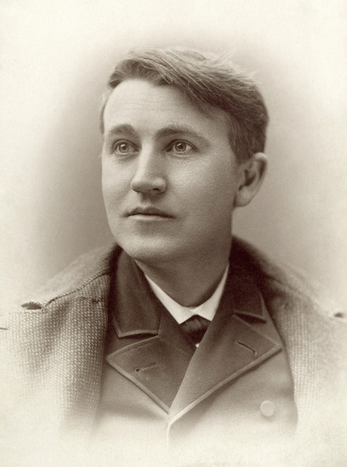 Thomas Alva Edison /N(1847-1931). /Namerican Inventor. Photograph, C1892. Poster Print by Granger Collection - Item # VARGRC0000706