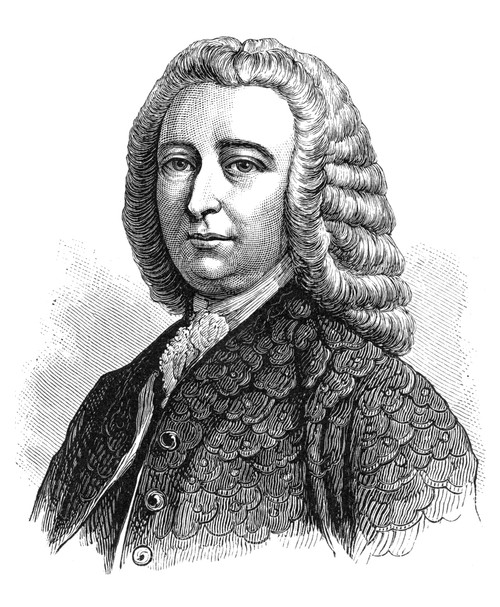 William Shirley /N(1694-1771). American Colonial Governor. Wood Engraving, 19Th Century. Poster Print by Granger Collection - Item # VARGRC0065886