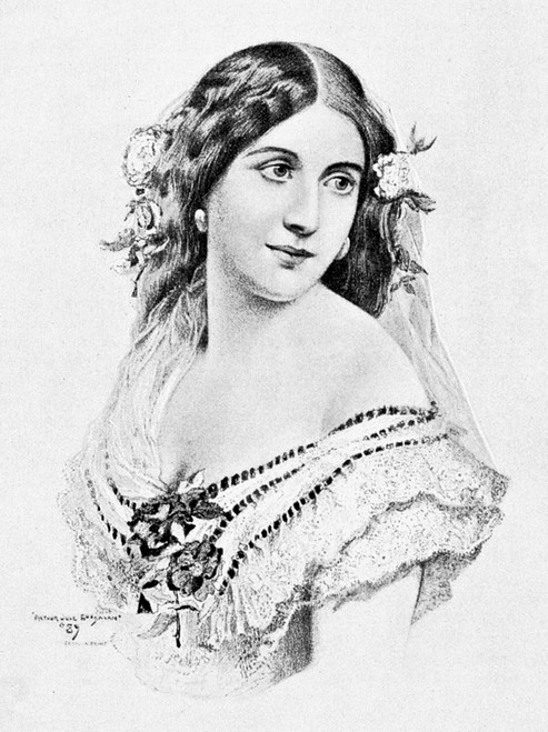 Laura Keene (1826-1873). /Namerican Actress. Drawing From A Lithograph, 19Th Century. Poster Print by Granger Collection - Item # VARGRC0050501