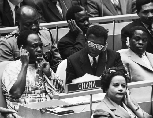 Kwame Nkrumah (1909-1972). /Nghanaian Politician. Photographed While Addressing The Plenary Meeting Of The United Nations' Assembly In New York City, September 1960. Poster Print by Granger Collection - Item # VARGRC0070353