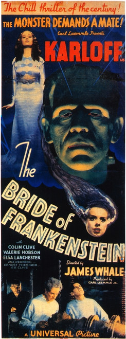 Bride Of Frankenstein 1935. /Nthe Bride Of Frankenstein Film Poster, 1935. Poster Print by Granger Collection - Item # VARGRC0011280