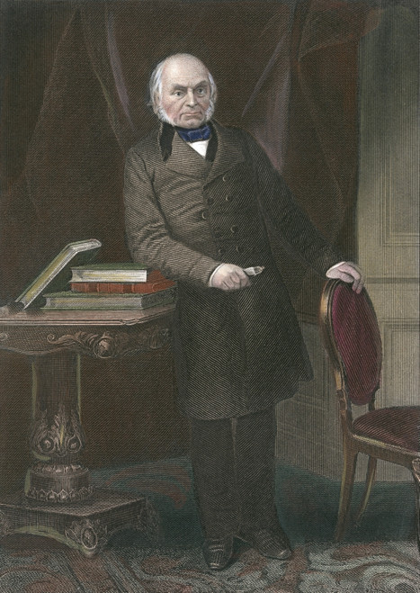 John Quincy Adams /N(1767-1848). Sixth President Of The United States. Engraving After An Oil Painting By Gerardus Duyckinck, 1861. Poster Print by Granger Collection - Item # VARGRC0010509