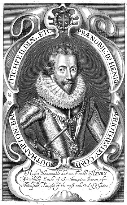 Henry Wriothesley /N(1573-1624). 3Rd Earl Of Southampton. English Soldier, Courtier And Patron Of William Shakespeare. Line Engraving. Poster Print by Granger Collection - Item # VARGRC0071280