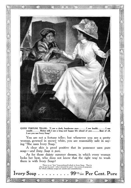 Ad: Ivory Soap, 1911. /Namerican Advertisement For Ivory Soap, 1911. Poster Print by Granger Collection - Item # VARGRC0409666