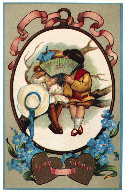 Valentine'S Day Card. /Namerican, 1909. Poster Print by Granger Collection - Item # VARGRC0095750