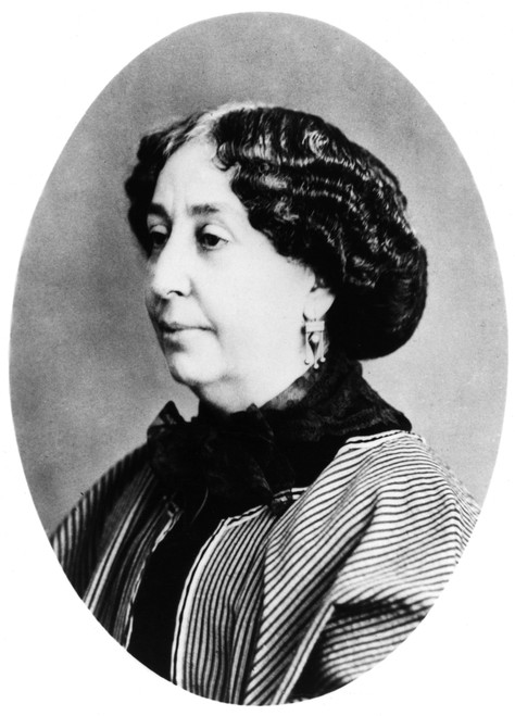 George Sand (1804-1876). /Nfrench Writer. Photographed At Age 60 By Nadar. Poster Print by Granger Collection - Item # VARGRC0003650