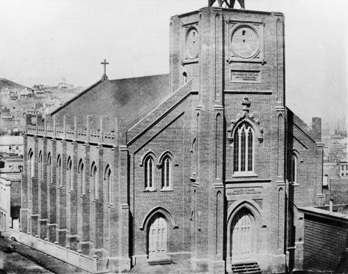 Old St. Mary'S Church, C1900. /Nold St. Mary'S Church At 660 California Street In San Francisco, California. Photograph, C1854. Poster Print by Granger Collection - Item # VARGRC0260022