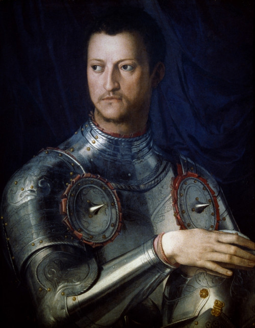 Cosimo De Medici. /N(1519-1574). Grand Duke Of Tuscany. Oil By Bronzino (1503-72). Poster Print by Granger Collection - Item # VARGRC0044993