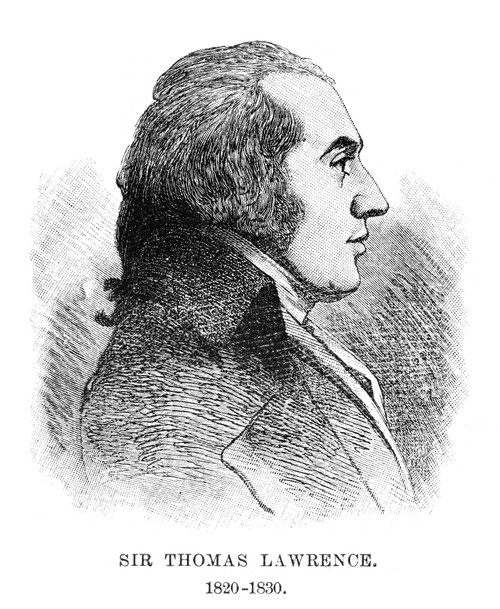 Sir Thomas Lawrence /N(1769-1830). English Painter And President Of The Royal Academy, 1820-1830. Engraving, English, 1896. Poster Print by Granger Collection - Item # VARGRC0265101