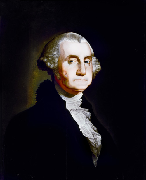 George Washington /N(1732-1799). First President Of The United States. Oil On Canvas By Gilbert Stuart, Late 18Th Century. Poster Print by Granger Collection - Item # VARGRC0102882