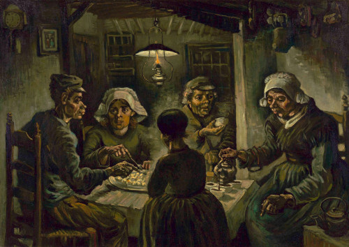 Van Gogh: Potato Eaters. /N'The Potato Eaters.' Oil On Canvas, Vincent Van Gogh, April 1885. Poster Print by Granger Collection - Item # VARGRC0433657