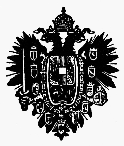 Austrian Coat Of Arms. /Nimperial Austrian Coat Of Arms, 19Th Century. Poster Print by Granger Collection - Item # VARGRC0035590