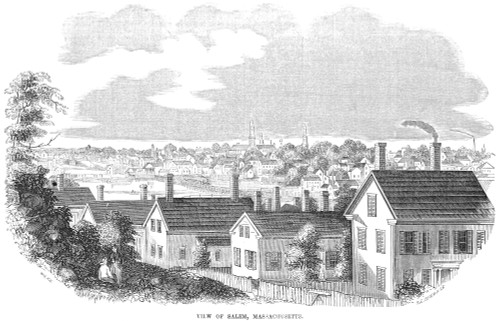 Massachusetts: Salem, 1854. /Nthe Town Of Salem Massachusetts. Wood Engraving, American, 1854. Poster Print by Granger Collection - Item # VARGRC0082473 Massachusetts: Salem, 1854. /Nthe Town Of Salem Massachusetts. Wood Engraving, American, 1854. Poster Print by Granger Collection - Item # VARGRC0082473