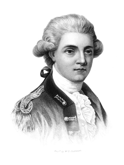 John Andre (1751-1780). /Nenglish Soldier. Line And Stipple Engraving, American, 19Th Century. Poster Print by Granger Collection - Item # VARGRC0049512 John Andre (1751-1780). /Nenglish Soldier. Line And Stipple Engraving, American, 19Th Century. Poster Print by Granger Collection - Item # VARGRC0049512