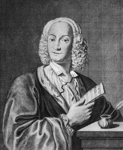 Antonio Vivaldi (1678-1741). /Nitalian Composer. Line Engraving 