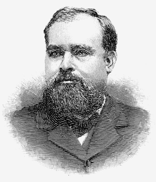 James Stephen Hogg (1851-1906). /Namerican Politician. Wood Engraving, 1890. Poster Print by Granger Collection - Item # VARGRC0001223